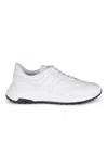 Hogan Suede Leather Hyperlight Trainers In White