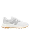 Hogan Hyperlight Smooth Leather Sneakers In White