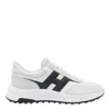 Hogan Men's Hyperlight Suede And Mesh Sneakers In White