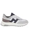Hogan Contemporary Sneakers With Textured Upper And Chunky Sole In White