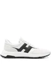 Hogan Men's Hyperlight Suede And Mesh Sneakers In White