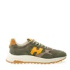 Hogan Hyperlight Suede Green H Yellow Sneakers