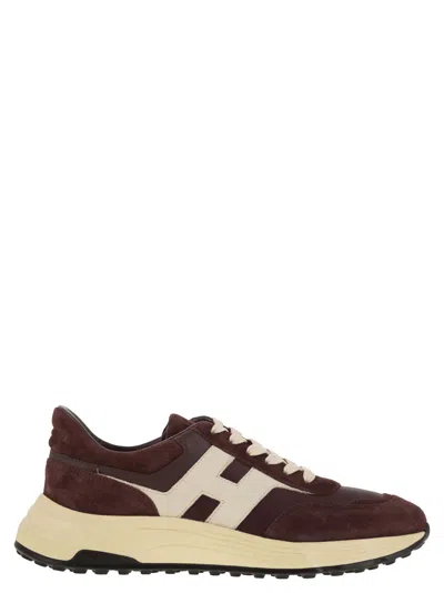 HOGAN HYPERLIGHT SUEDE TRAINERS