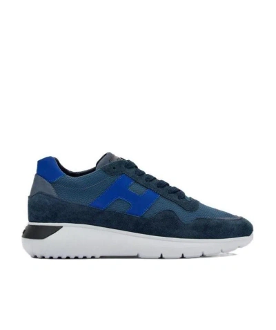 Hogan Interact.3 Low-top Sneakers In Blue