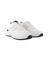 Hogan Interaction Allacciato H Laser Sneakers In White Canvas In White