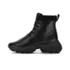 Hogan Interaction Ankle Boots In Black