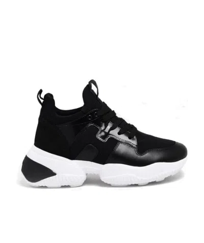 Hogan Interaction Low-top Sneakers In Black