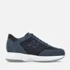 Hogan Blue Interactive Sneakers In Blue