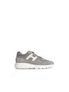 Hogan 'interactive 3' Grey Suede Blend Sneakers