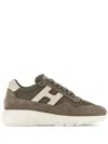 Hogan Interactive³ Low-top Sneakers In Braun