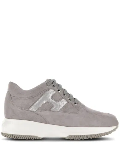 Hogan Interactive Sneakers In Cemento