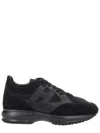 Hogan " Interactive" Sneaker In Black