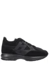 Hogan " Interactive" Sneaker In Black