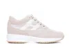 Hogan Interactive Low-top Sneakers In Beige