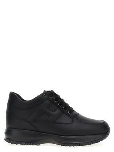 Pre-owned Hogan 'interactive' Sneakers In Black