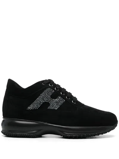 Hogan Interactive Sneakers In Black