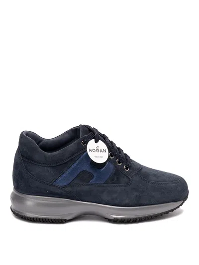 Hogan Interactive Sneakers In Blue