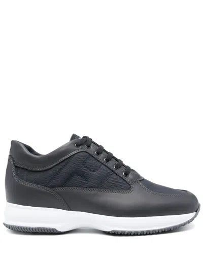 Hogan Interactive Sneakers In Blue