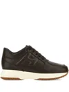 Hogan Interactive Sneakers In Brown