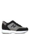 Hogan Interactive Low-top Sneakers In Brown