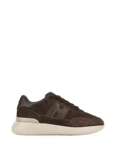Hogan Interactive³ Sneakers In Brown