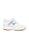 Hogan Interactive Panelled Sneakers In Ivory