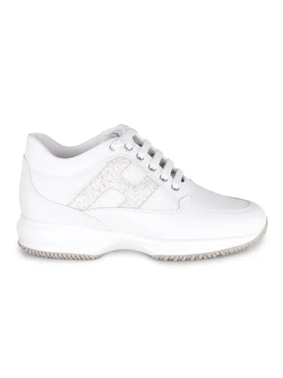 Hogan Interactive Sneakers In White