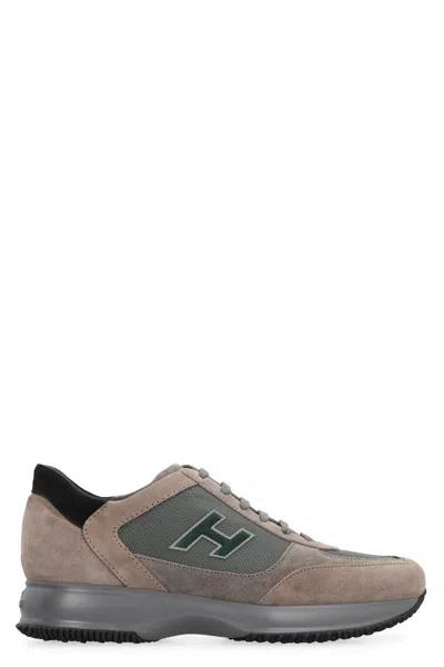 HOGAN HOGAN INTERACTIVE SUEDE SNEAKERS