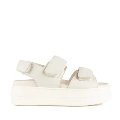 HOGAN HOGAN IVORY LEATHER H680 SANDAL