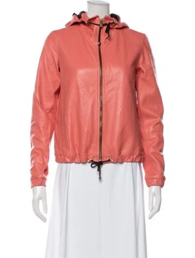 Pre-owned Hogan Jacket In Orange