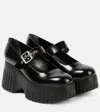 Hogan Janeiro Patent Leather Pumps In Black