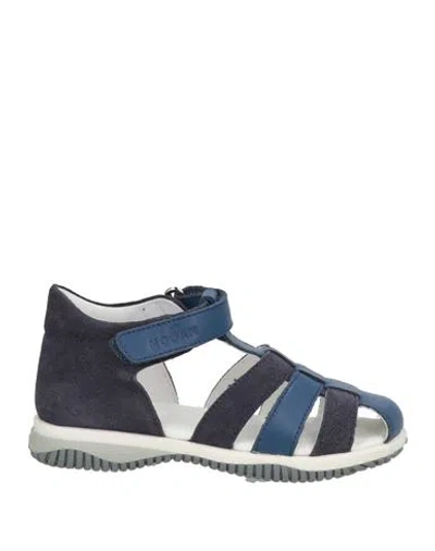 Hogan Babies'  Junior Toddler Boy Sandals Midnight Blue Size 10c Leather