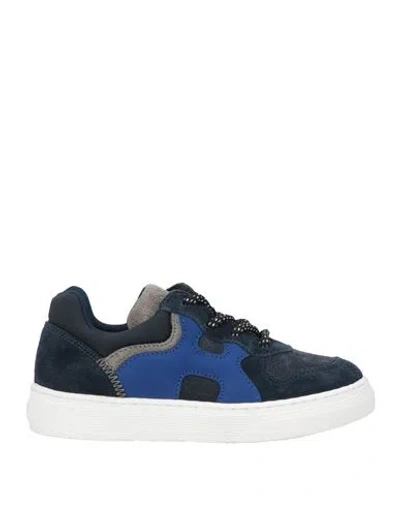 Hogan Babies'  Junior Toddler Boy Sneakers Midnight Blue Size 9c Leather