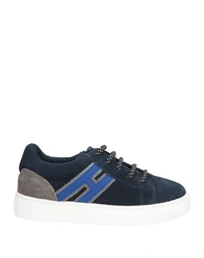 Hogan Babies'  Junior Toddler Boy Sneakers Navy Size 10c Leather In Blue
