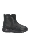 Hogan Junior Toddler Girl Ankle Boots Black Size 9.5c Leather In Black