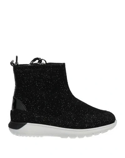 Hogan Babies'  Junior Toddler Girl Ankle Boots Black Size 9c Soft Leather