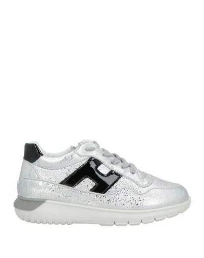 Hogan Babies'  Junior Toddler Girl Sneakers Silver Size 10c Leather