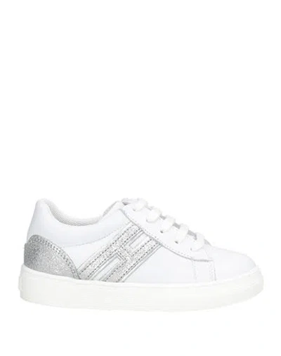 Hogan Babies'  Junior Toddler Girl Sneakers White Size 10c Leather, Rubber