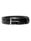 Hogan Adjustable Double Belt 30 Mm In Black  