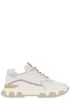 Hogan Lac-up Low-top Sneakers In Y