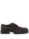 Hogan Stringata Marrone Camoscio Carroarmato In 褐色