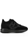 Hogan " Interactive" Sneaker In Black