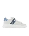 Hogan Lace-up Leather Sneakers In White