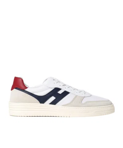 Hogan H630 Logo Patch Lace-up Sneakers Sneakers In Multi