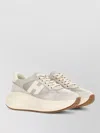 Hogan Maxi I Active Suede Sneaker In White
