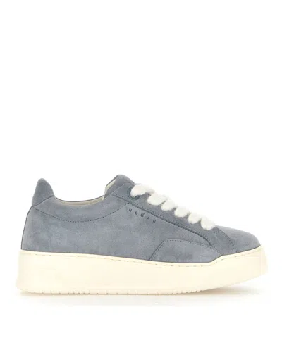 Hogan Lace-up Sneakers In Blue