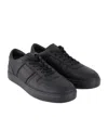 Hogan Leather Sneakers With Flat Sole And Perforated Toe Cap