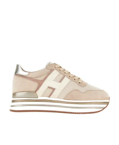 Hogan Midi H222 Off Whitepink In Off White,pink