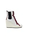 Hogan Lace-up Wedge Boots