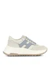 Hogan Chunky Sole Sneakers With Textured Outsole In White